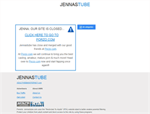 Tablet Screenshot of jennastube.com